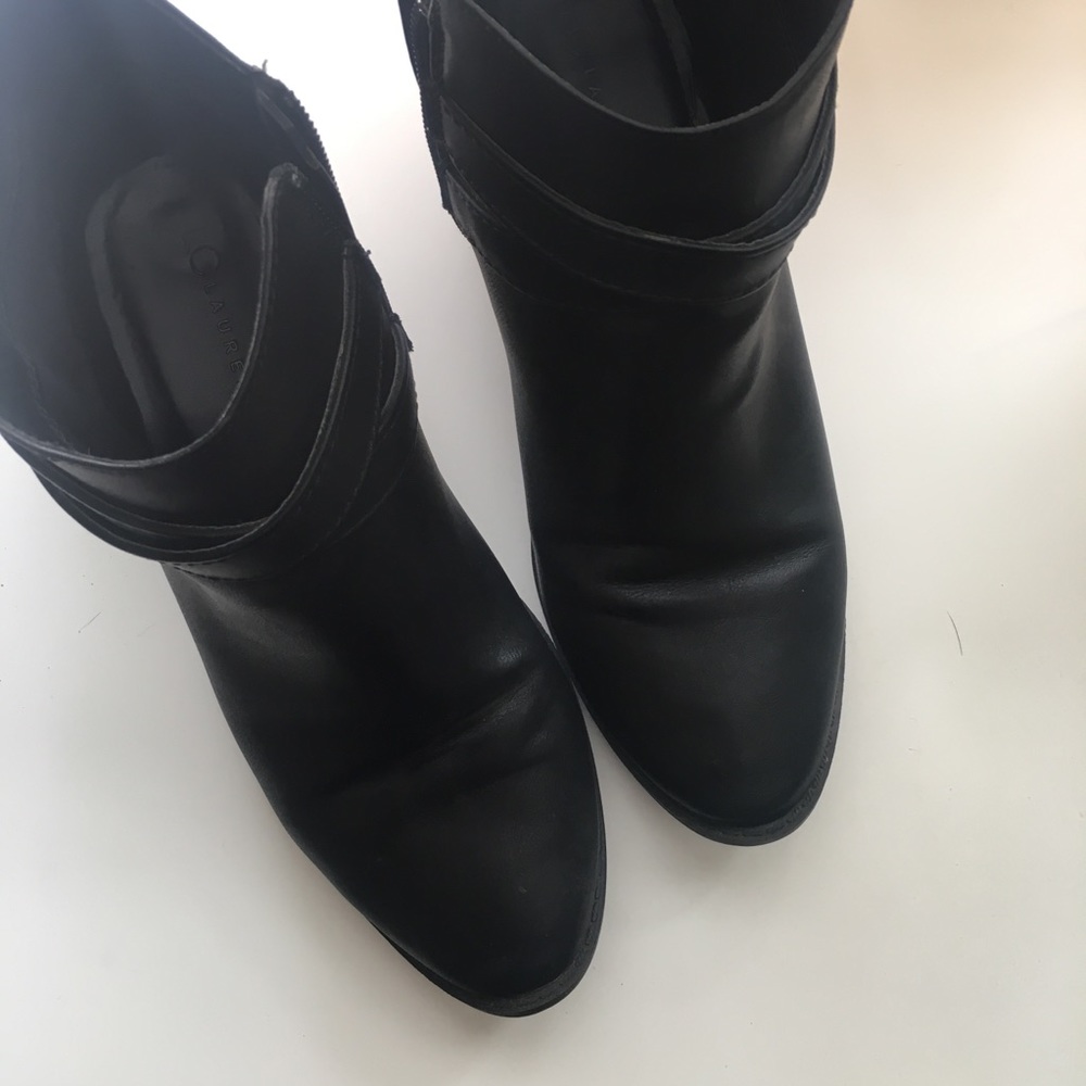 Lauren Conrad Black Booties